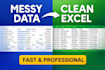 clean, format, analyze your excel data professionally