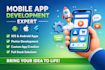 develop professional mobile app development android, ios flutter expert