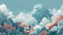 draw a digital illustration in unique style