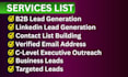 do b2b lead generation, linkedin leads and prospect list