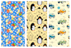 create seamless pattern design and ,textile etc