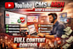 manage and optimize your cms and mcn for full content