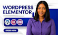 design and redesign wordpress website with elementor for your business webdesign