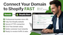 connect third party domain ecommerce domain shopify manage custom domain setting