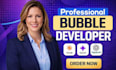 develop bubble website saas bubble mvp bubble io web app as bubble developer