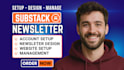 setup substack newsletter design substack email template manage substack posts