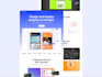 do webflow website, framer website, webflow framer landing page as webflow exper