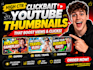 design clickbait youtube thumbnails that boost CTR