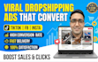 create viral drop shipping video ads