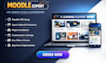 build moodle lms website, moodle installation moodle plugin moodle customization