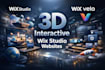 create 3d interactive wix studio website design wix studio animated 3d website