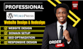 design or develop wordpres website with elementor pro