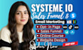 build systeme io sales funnel systeme io landing page systeme io website