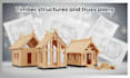 design timber structures, wooden framing, and truss plans