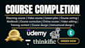 create online courses video onboarding training video and course material design