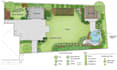 design 2d landscape site plan and planting plan for your backyard