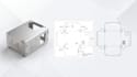 design sheet metal flat pattern dxf in solidworks