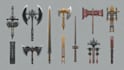 design your fantasy and dnd weapons