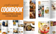 edit recipe book, design cookbook, meal planner, interactive toc lead magnet