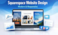 design a modern squarespace website