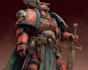 create detailed warhammer 40k character concept art
