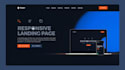 build a responsive HTML CSS website