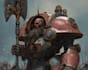 design custom warhammer 40k characters in grimdark style