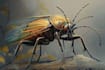 do realistic insect illustrations
