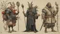 illustrate fantasy art creatures and characters