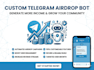 develop a telegram bot telegram mini app telegram chat bot