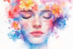 draw watercolor cartoon and illustration