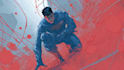 make a comic book superhero illustration