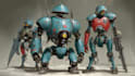 design spectacular robots, cyborgs and mechs