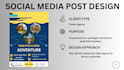 design attractive social media posts