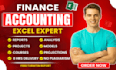 do accounting and finance assign, financial statements, analysis excel models
