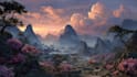 design amazing fantasy landscape