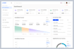 design modern saas UI UX, web app and CRM dashboard in figma