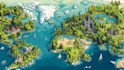 create high quality vector map illustration