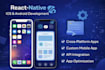 build a full react native mobile app with API integration