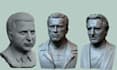 3d head model head bust 3d face sculpt realistic head stl file for 3d printing
