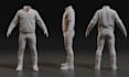 create second life 3d clothing mockup 3d printing mockup 3d character rig model