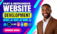 build react js, next js website, web app, react native app, front end developer