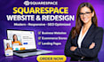 design redesign squarespace website, squarespace website expert