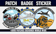 design custom patch, badge, sticker