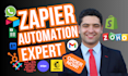 setup, fix zapier integration and zap automation