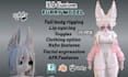 create custom 3d furry vtuber model nsfw vrchat avatar vseeface animaze vrm