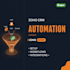 zoho CRM automation zoho crm workflow zoho crm integration