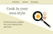make a static website