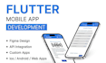 do flutter UI development, mobile app UI, flutter frontend expert