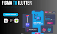 convert figma to flutter app, pixel perfect flutter UI code ios